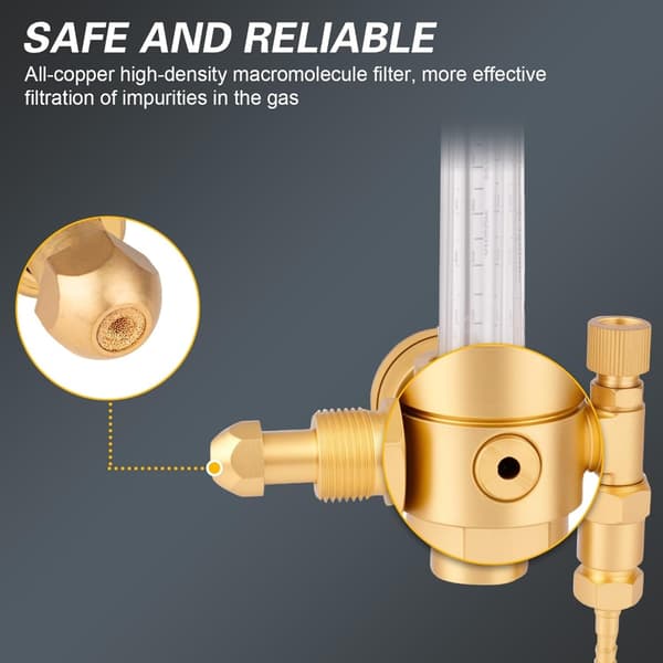 Regulatorer egnet til Argon Helium TIG-systemer