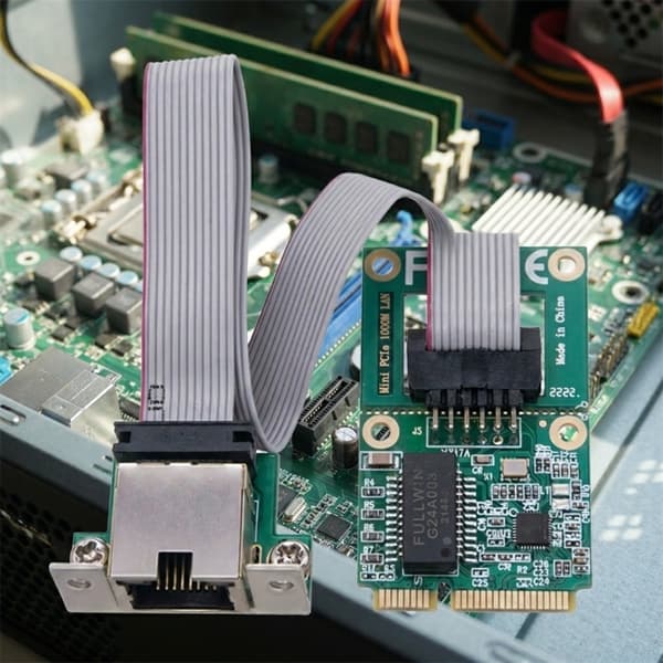 Mini PCIE Gigabit Ethernet netværksadapter RTL8111F Chip 10/100/1000Mbps