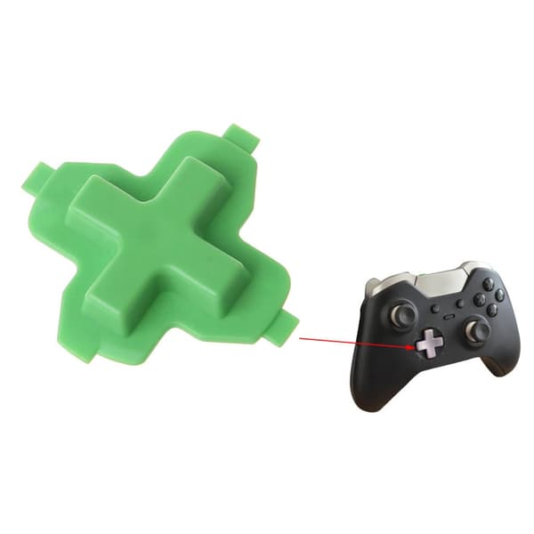 Controller Grøn Dpad Forbedr Din Spiloplevelse D-Pad Præcise Pads