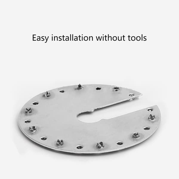 Jordingsklips for solcellepanelmodul, pakke med 50