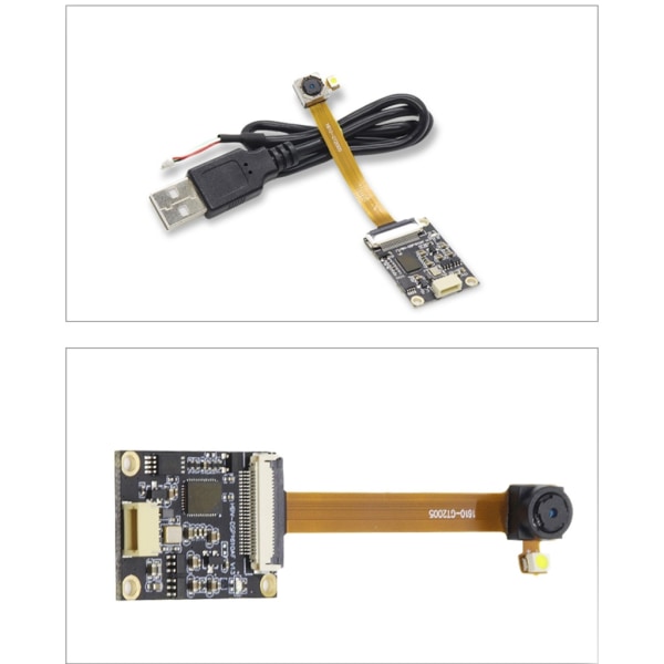 2MP USB kameramodul med GT2005-chip, vidvinkelobjektiv för klar bild