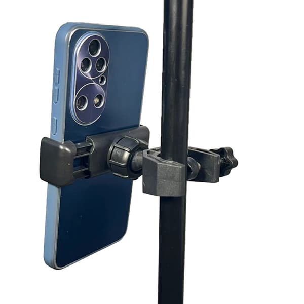 Telefonfäste med full rotationsförmåga, halkfritt grepp