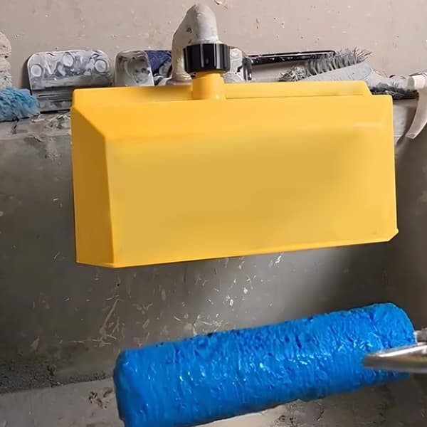 Plastik malerrulle vasker malerrulle renser malerrulle vasker tørrer