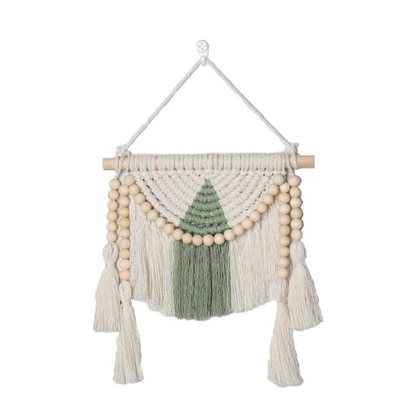 Venlige Macrame Vægtæpper Kvaster Gobeliner til Kollegieværelse Bryllup