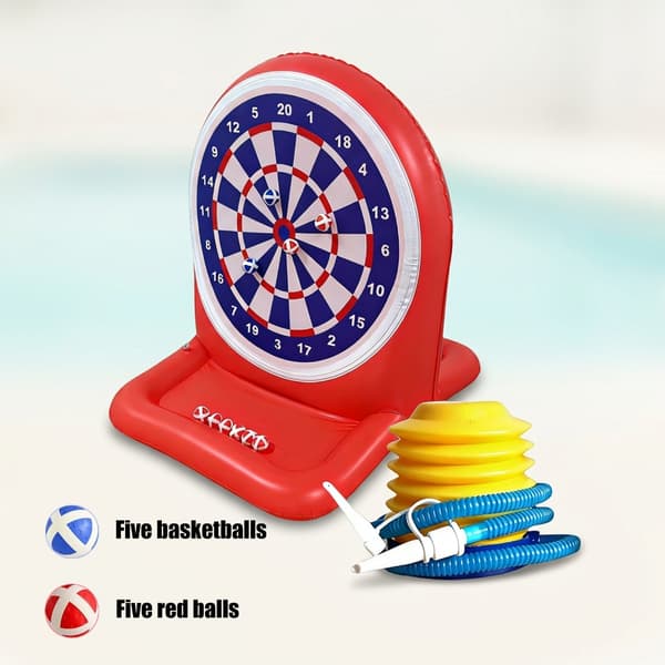 PVC Pool Flydende Dartskive Til Have Vandspil Og Aktiviteter