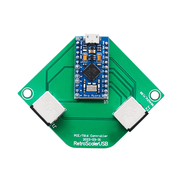 för SEGA Mega Drive/CD32/SNES/NES/PCE Game Controller USB adapter för Raspberry Pi/för Mister FPGA/PC