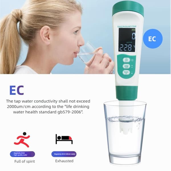Bright Voice Allowed Water Inspector 5 Functions With Auto Calibration For Individual Lab