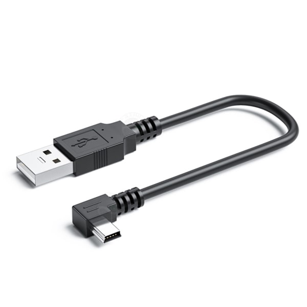 Universal USB til Mini USB-ledning til kameraer, smartphones og andre enheder Universal USB til Mini USB-opladerkabel