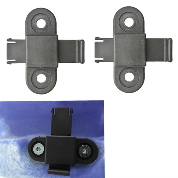 Kajak Slide Lock Spænde Hardware til Fodpedaler System Fastgørelses Tilbehør