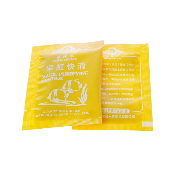 Aquarium Water Clarifier Powder 5 Pack Safe til saltvand til ferskvandsfisk f