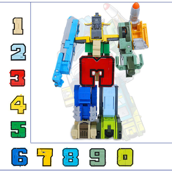 Digital Transformation King for Transformers Mutterleksak, Mutterdemonteringskombination byggstenleksak null - 09A