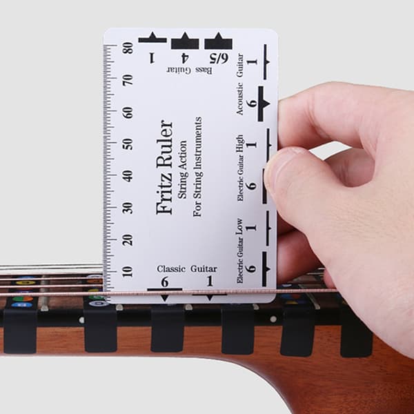 Gitarrhöjdsmätare, Gitarrinställnings- och reparationsverktyg för ukulele, banjos