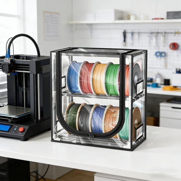 Effektivt 3D-printer rullestativ med synlig top og stærk struktur