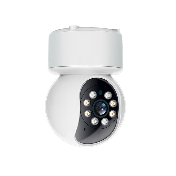 Hemsäkerhet IP-kamera Automatisk spårning Inomhusövervakning WiFi Trådlös baby 1080P 360° panoramautsikt