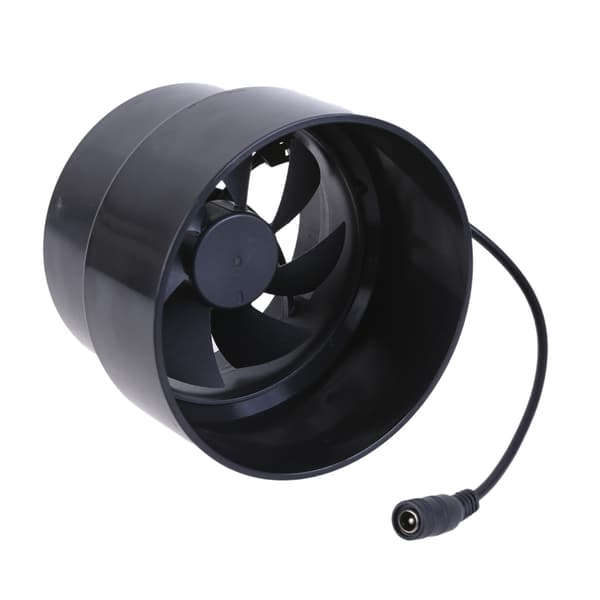 Stille Inline Blæser Udsugningsventilator 12V Lavt Strømforbrug til Yacht Ventilator