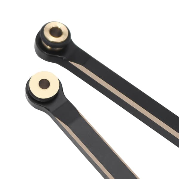 Bearbejdede messingstænger Chassis Linkage Assembly til 1/18 fjernstyret bil