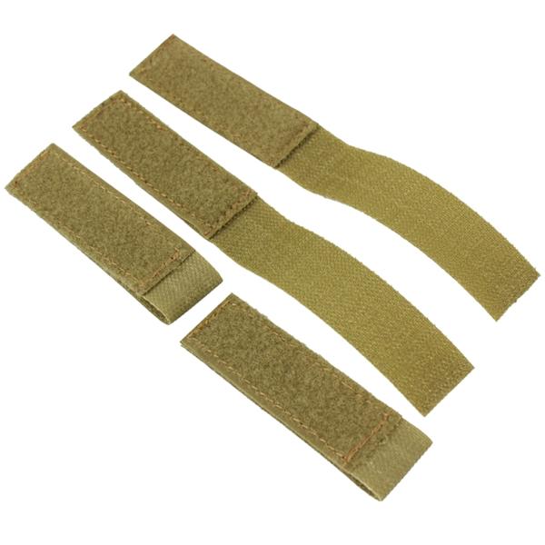 Taktiske lapper feste strimler for å feste lapper for 3 tommer høye lapper Army Green