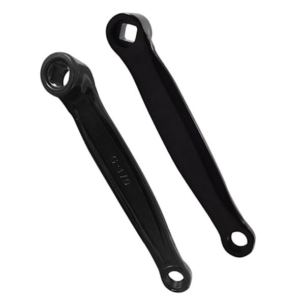 Vänster vevarm till cykel 152mm/165mm/170mm Tillåter lågprofil diamant hål Svart