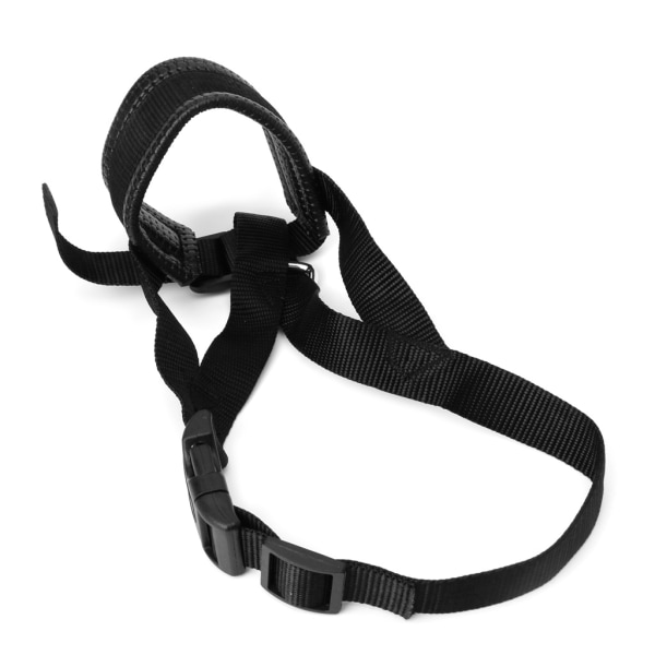 Vadderat hundmunkorg för stora hundar sällskapshund Nylon Anti-Biting Dog for Head La XL