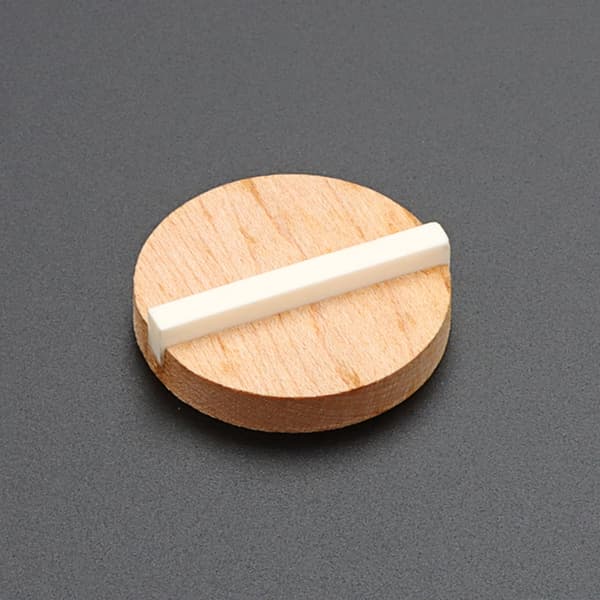Resonator Biscuit Bridge Gitar Oversadel Blank Gitarer Sadel Disc Bridge Bein Oversadel