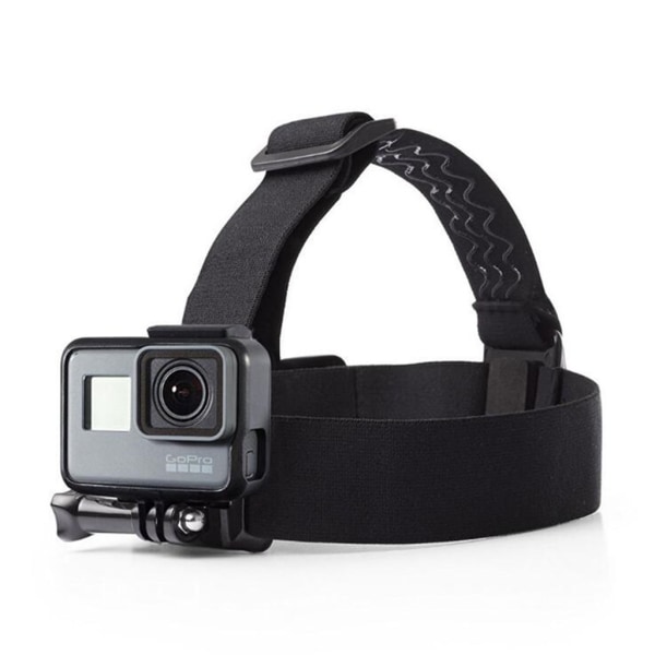 Kamera för huvudremsfäste, bär pannband Bälteshållare Justerbar för Hero 5/4/3 Series /Yi 4K Action Sportkameror null - B