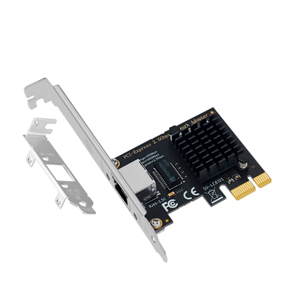 PCI Express PCI-E 1X netværkskort 10/100/2500 Mbps RJ45 LAN Adapter Converter