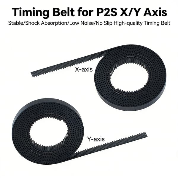 Erstatning X Y Aksler Belter Synkronbelte for 3D-printer Høyfast PU