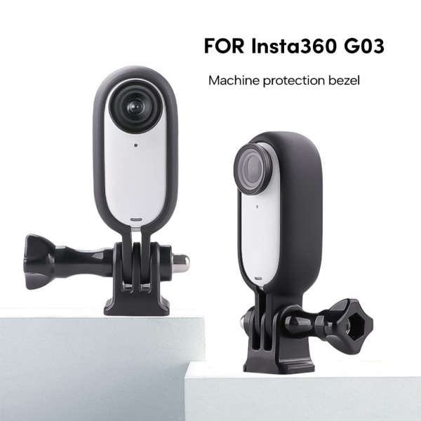 Ram med tumkameraadapter Expansion för Insta 360 GO 3 kamera snabbkopplingsadapter Ramfäste Tillbehör