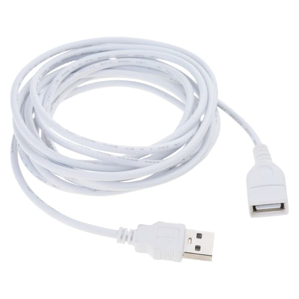 300 cm USB-strømforlængerkabel til opladning af USB-strømenheder