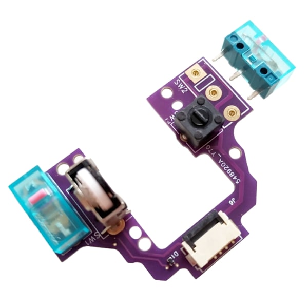 Hiiri Hot swap emolevyjen mikrokytkimien painike GPROX Superlight 2:lle