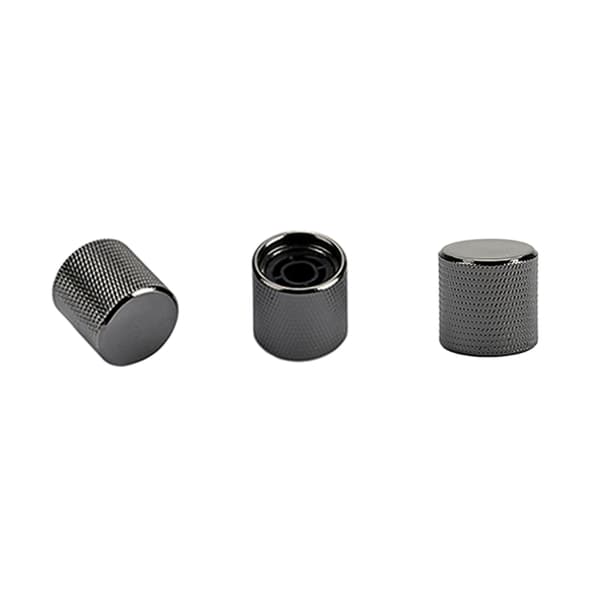 3 delar metall volym ton kupol cap gitarr Potentiometer Hastighetskontrollknappar för elgitarr eller bas Hållbar