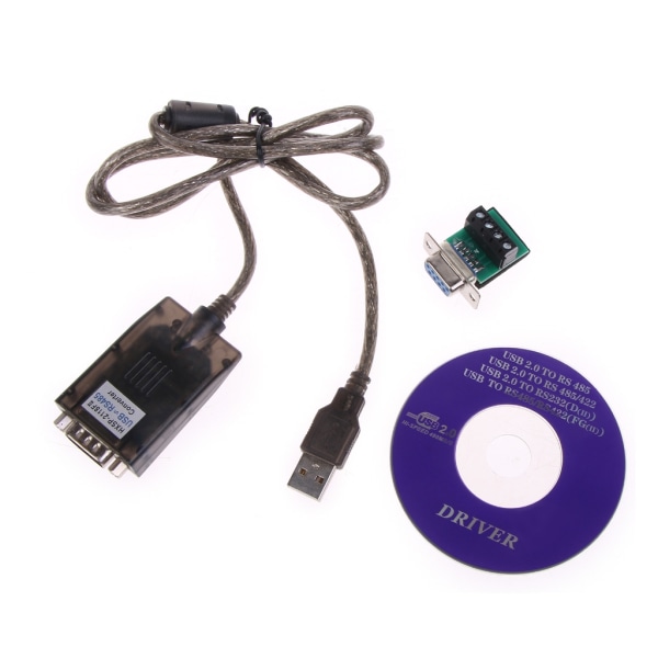 USB 2.0 USB 2.0 till RS485 RS-485 DB9 COM Serial Port Device Converter Adapterkabel, Prolific PL2303