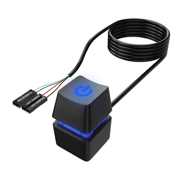 Kompakt computer Desktop Power-knap-kabel Strømforsyningskontroladapterkabel