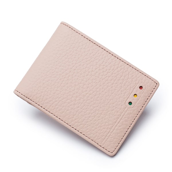 RFID-blokerende Bifold-kørekortholder Slank PU-læderkortpungholder Blue