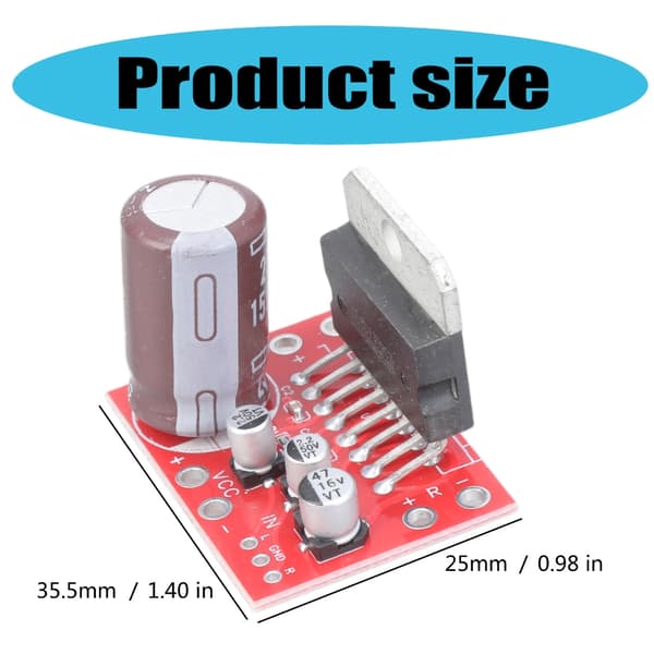 Profesjonell TDA7379 CD7379 forsterker PCB for HiFi lydutvikling