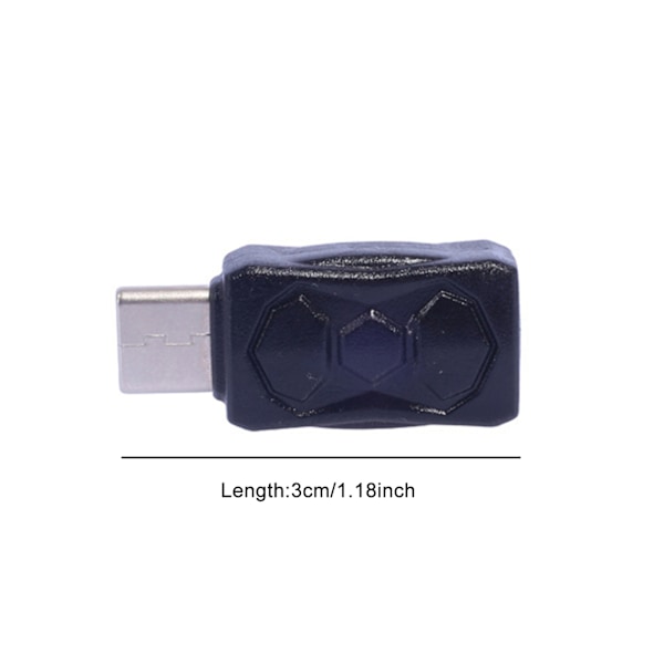 Universal Mini USB til Type C Adapter Hun til Mand Konverter til tablets Telefoner understøtter 480 Mbps datatransmission