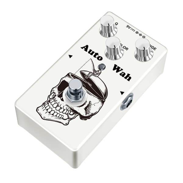 Studiokvalitets guitar-effektpedal: Distortion, Reverb, Delay-effekter, Kompakt
