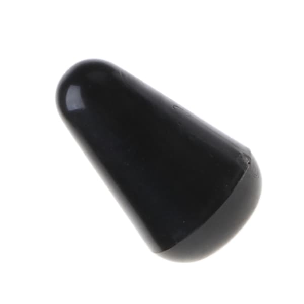 Nye 6 stk. Guitar Dele 3 Vejs Toggle Switch Knap Tip Hætte 4mm Plastik Switch Hætte