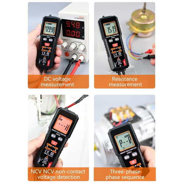 Lettlest multimeter, lite multimeter for husholdnings- og laboratorietesting