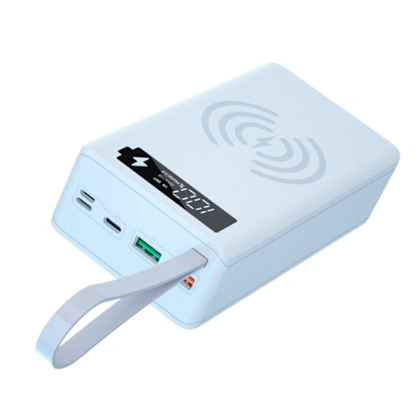 Irrotettava LCD QC3.0 PD 12x18650 akku case 5W/10W langaton latauslaatikko Power Bank for Shell