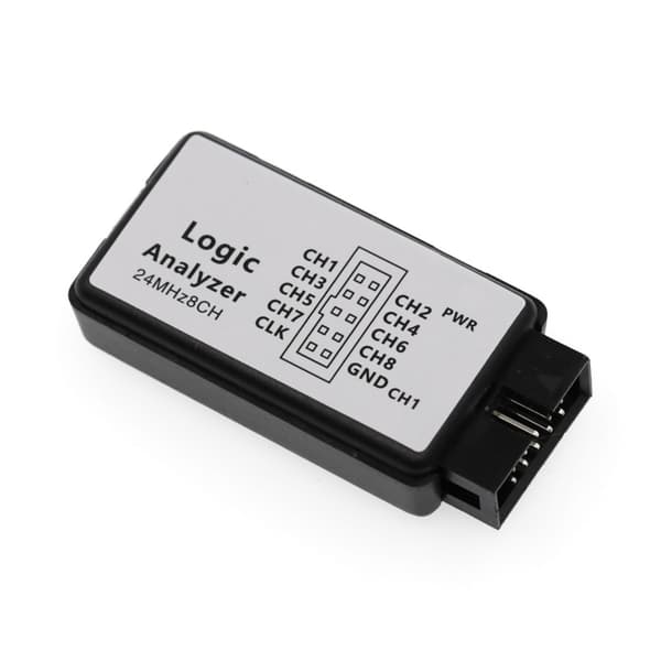 USB-logikanalysator i lommeformat med 8 kanaler til udvikling af indlejrede systemer