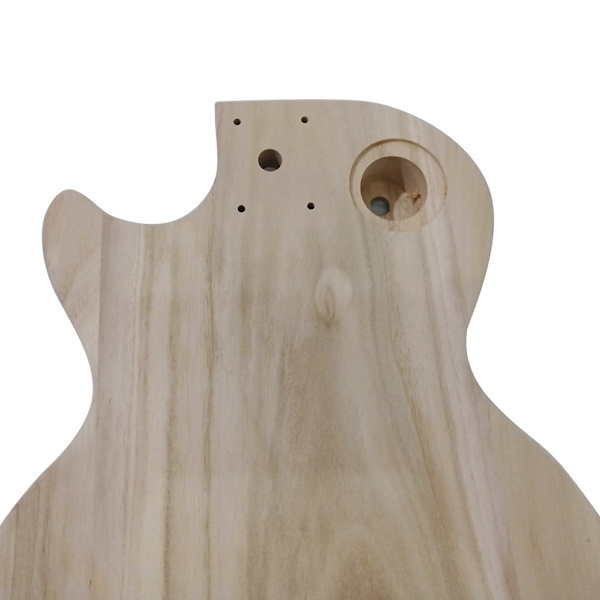 Oavslutad trägitarrkropp tom trägitarr tunnor gitarrer DIY-delar