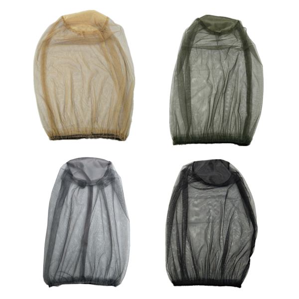 Mygghatt Nett Utendørs Fiske Mygg Bier Lue Mesh Hageartikler Light Gray