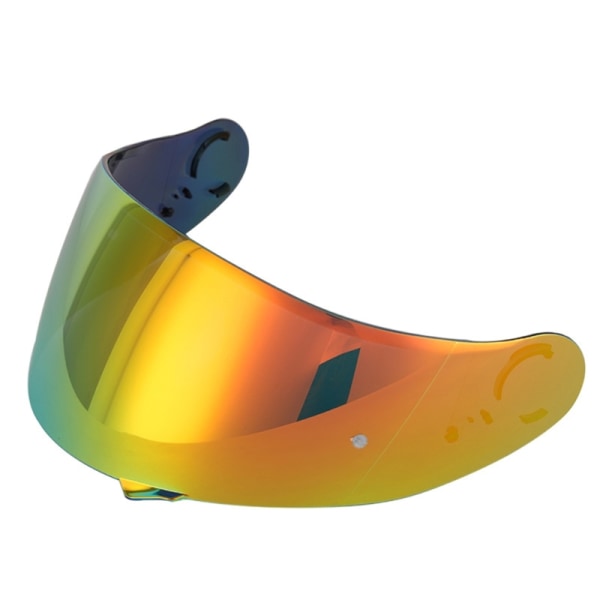 Färgglada Lens Helmets Shield PC Faceshield Förbättrad synlighet för AIR AIR2 Tea REVO Red
