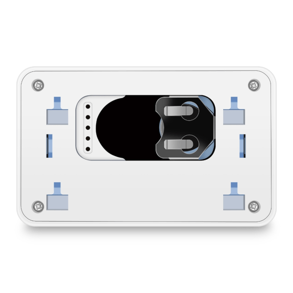 3-veis scenekontrollere Scenebryterknapp for ZigBee Sceneveggbrytere APP-kontrollknapp