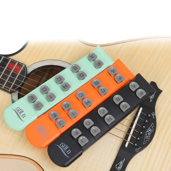 Gitar Finger Correction Exerciser ABS Finger Trainer Gitar Tilbehør Orange