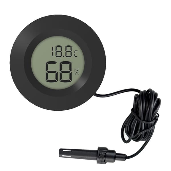 Mini Termometer Digital LCD-skärm Inomhus/Utomhus Fuktmätare
