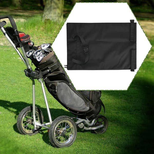 Holdbar Golfvogn Opbevaringstaske Universel Golf Push Cart Netpose