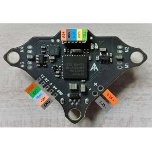 F4DC Quadcopter Kontrollkort BMP280 Barometer 1S 2S Batteri Kompatibelt
