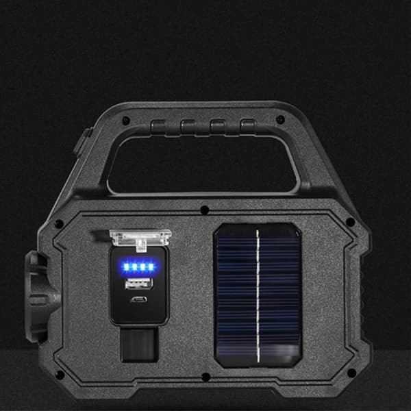 Multifunksjonell lommelykt 6 moduser campinglykt lyssterke LED-søkelys